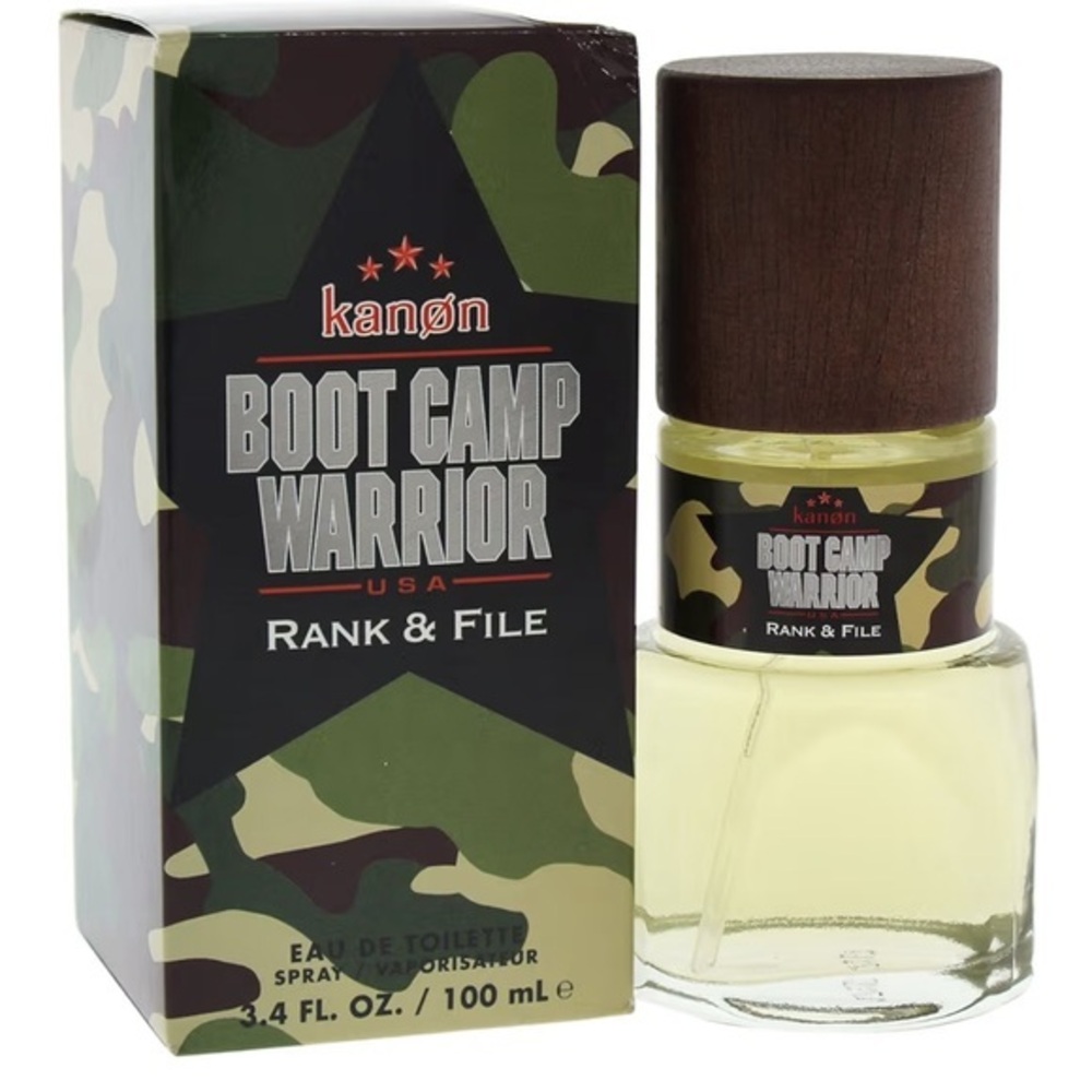 Kanon Boot Camp Warrior Rank & File By Kanon For Men Edt spray 3.4OZ